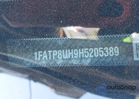 2017 Ford Mustang Ecoboost Premium z USA, uszkodzony, nr VIN 1FATP8UH9H5205389